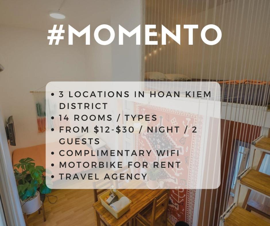 Momento Boutique House 1 Hostel Hà Nội Ngoại thất bức ảnh
